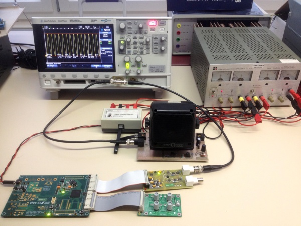 Test of the PP HEB DAC Board